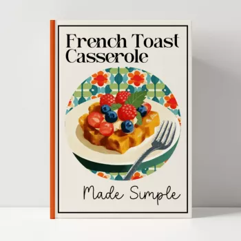 Easiest French Toast Casserole: Mix, Soak, Bake